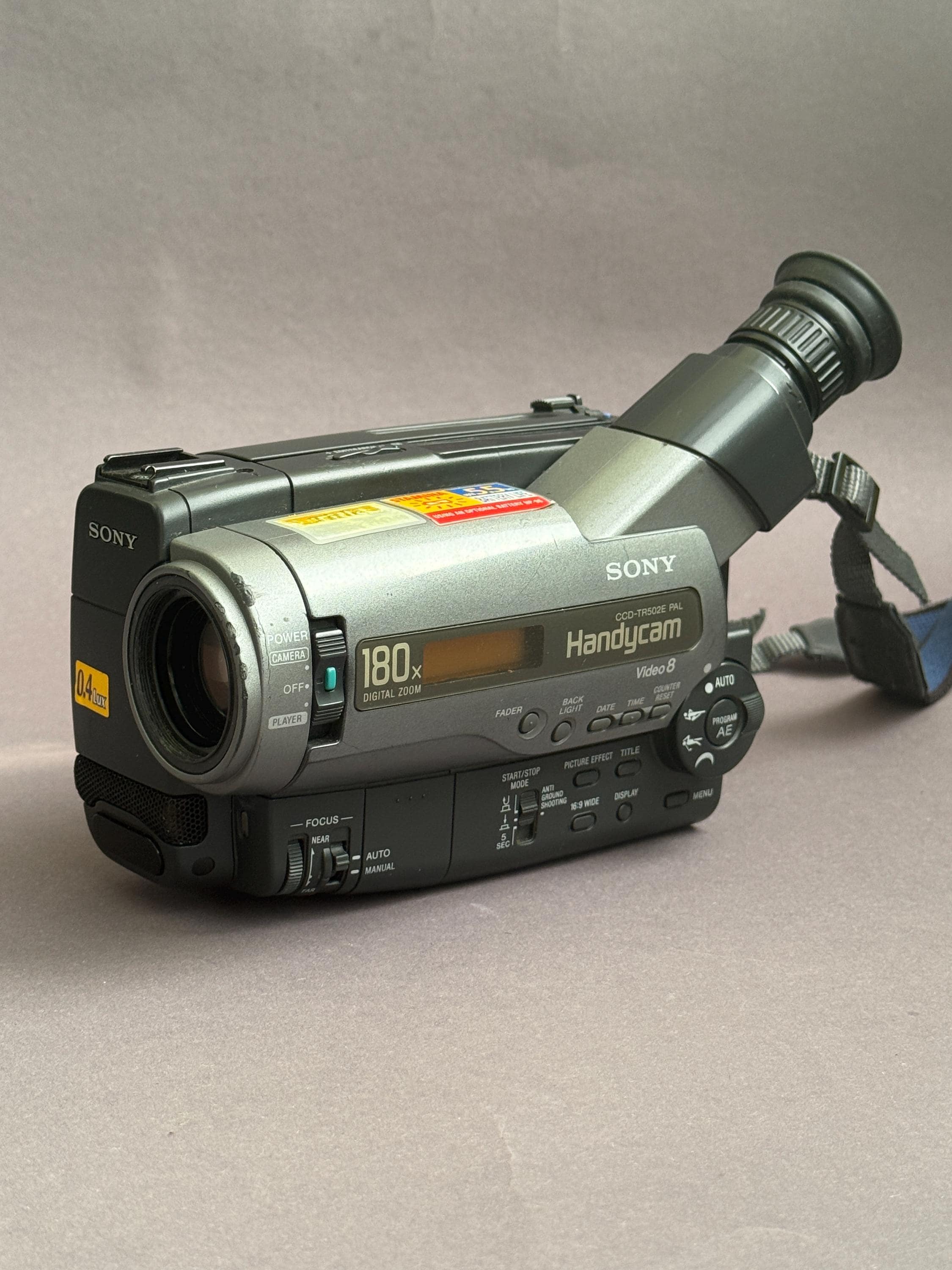 Sony Handcam CCD-TR502E: Video8 Camera Recorder (PAL) - Etsy