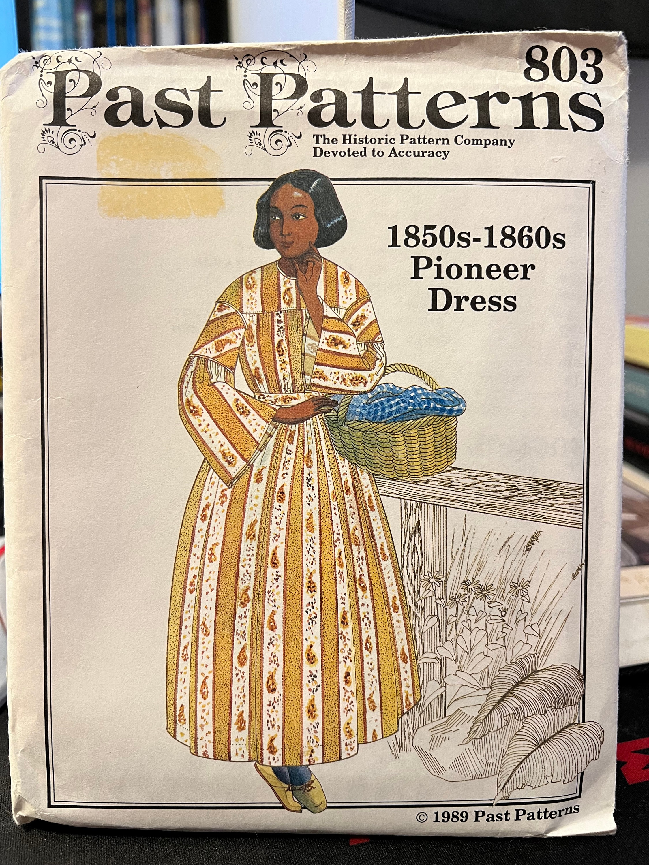 Past Patterns 803 - 1850s-1860s Pioneer Dress - Size 10-20 - Etsy
