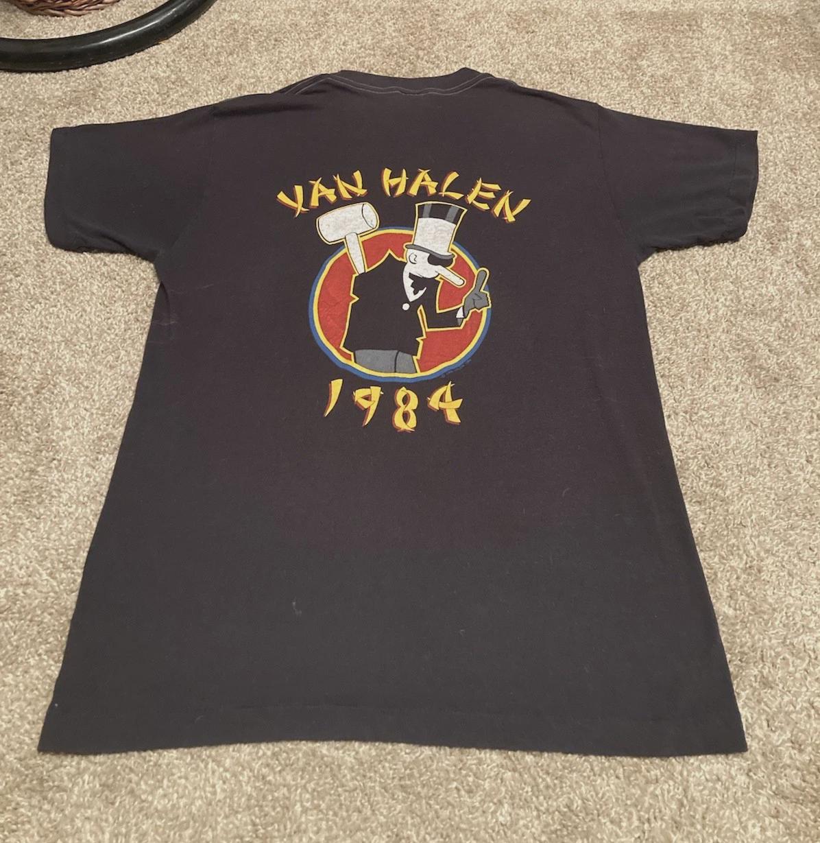 ヴィンテージグラフィック ヴァン・ヘイレン ツアー・オブ・ザ
