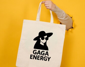 Organic Cotton Eco Tote Bag: Mayhem Ball Opera Haus Graphic Design