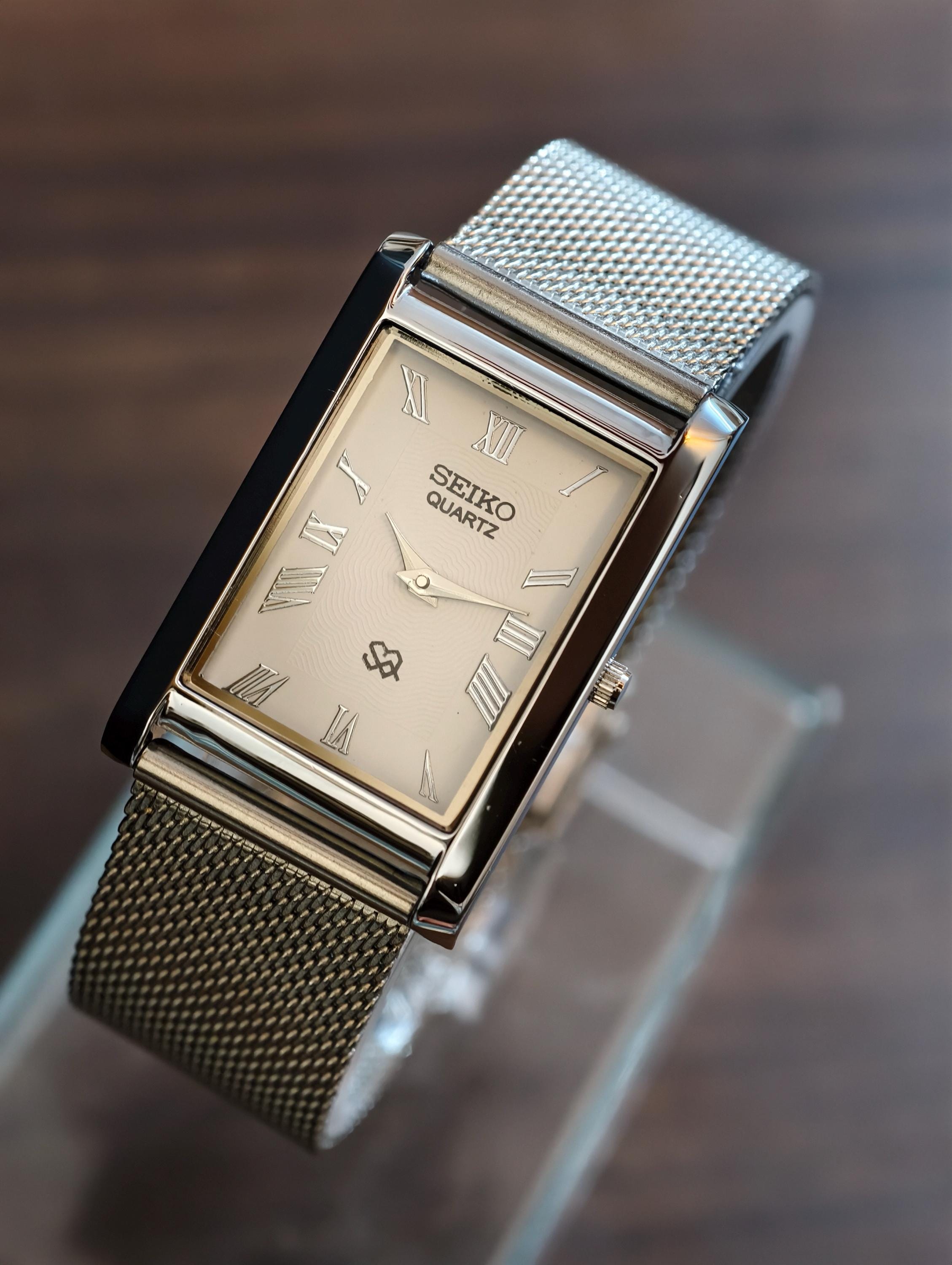 Vintage silver seiko watch women - Etsy 日本