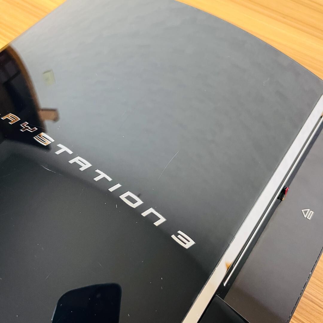 Sony PlayStation 3 PS3 CECHA00 60GB First Black Model Console GAME