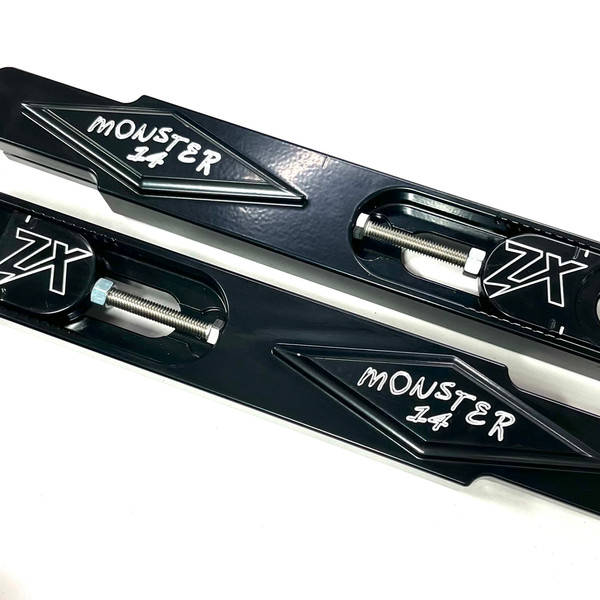 MONSTER BLACK ZX SWINGARM EXTENSIONS 9-14