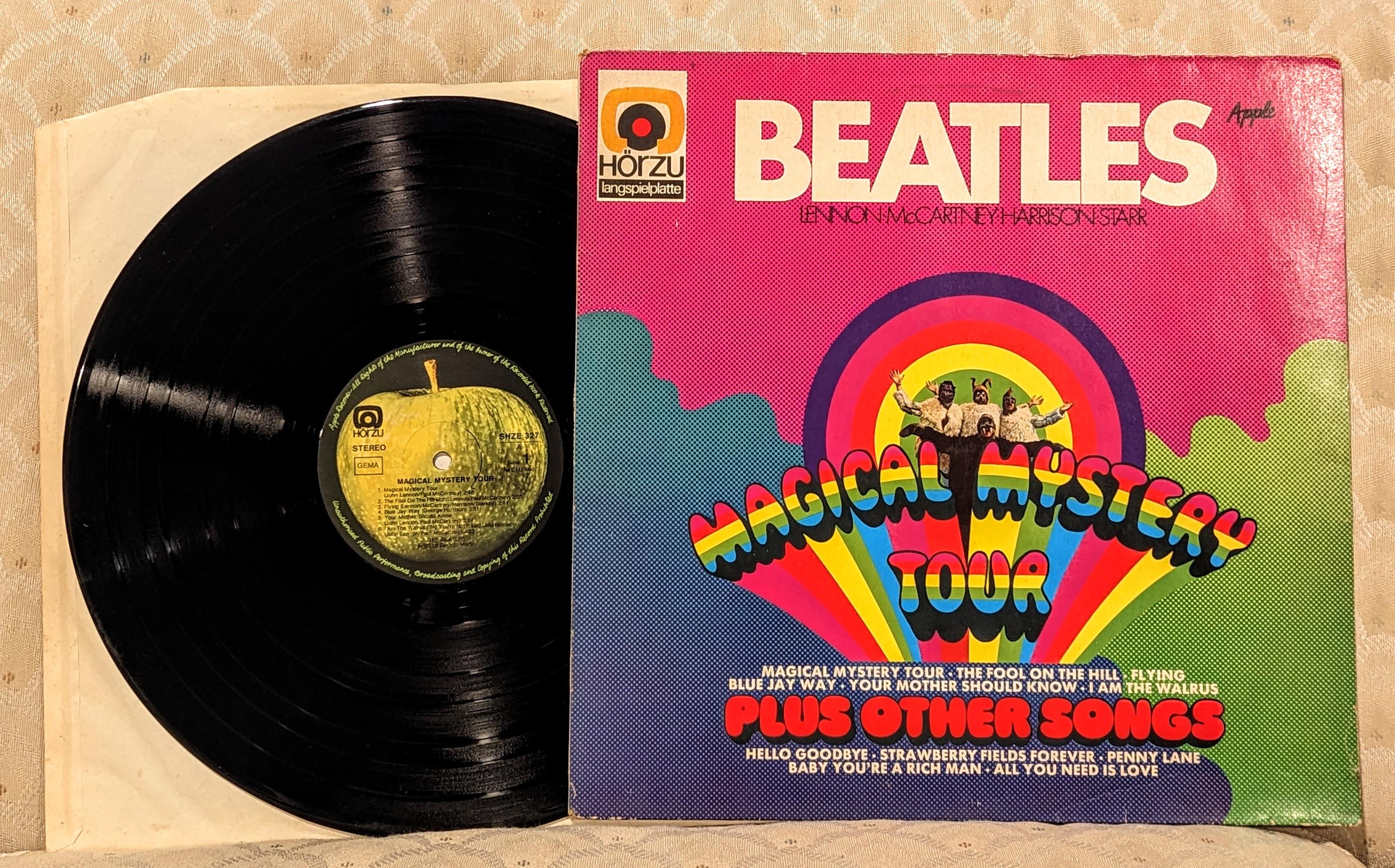 やっと、ドイツの真のステレオ版Magical Mystery Tourを見つけた！ : r