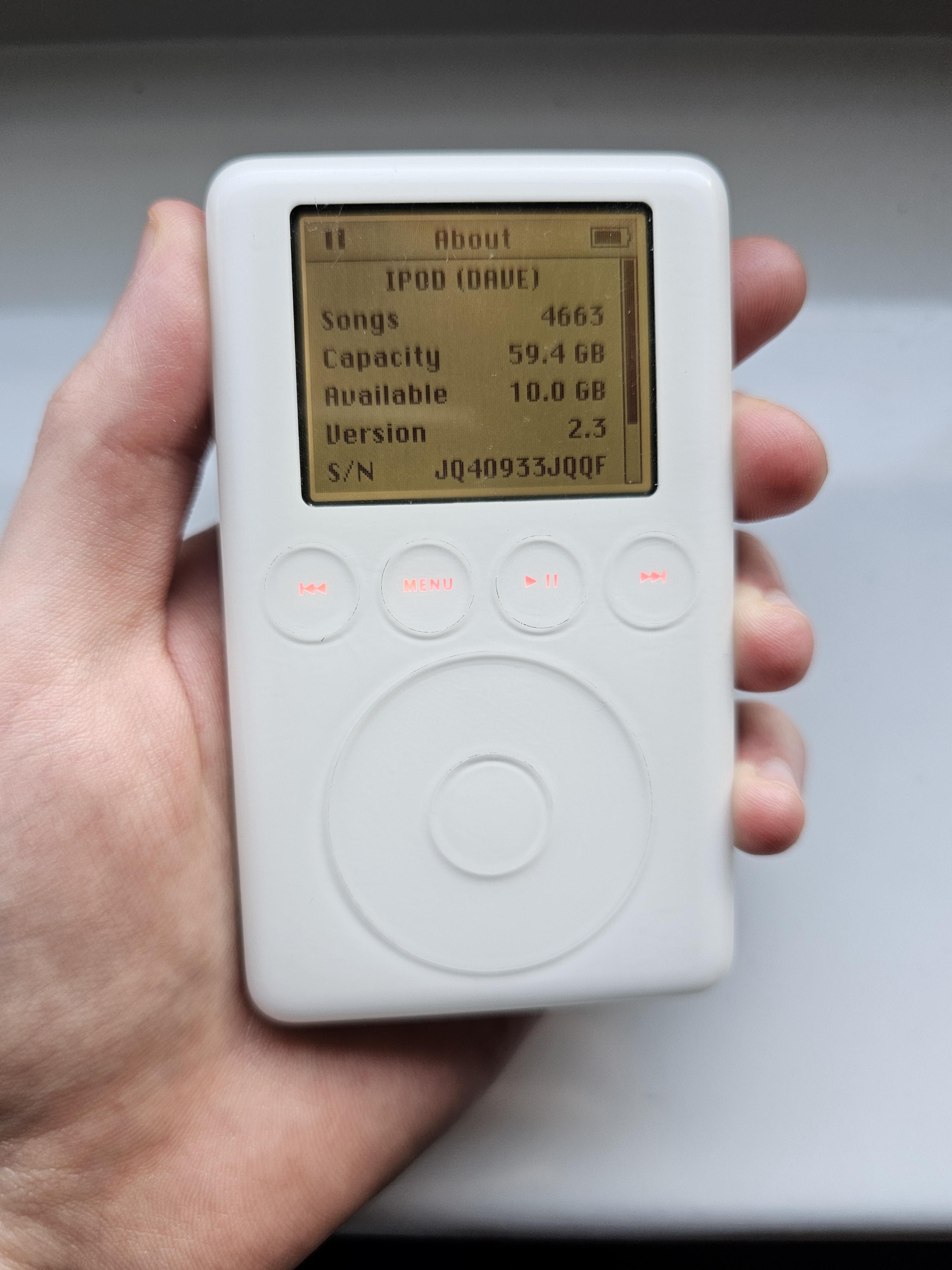 Successful iFlash Solo 64GB mod on my 3rd gen. It was a breeze