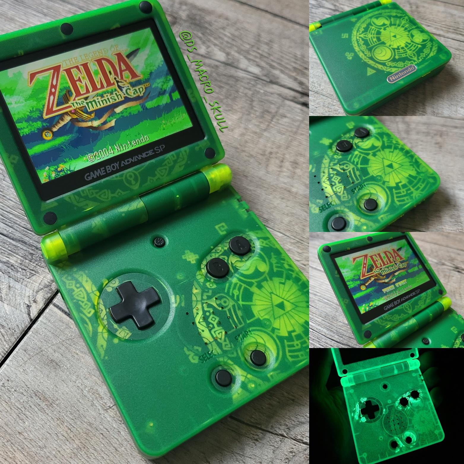 ゲームボーイアドバンスSP ゼルダ カスタム : r/Gameboy