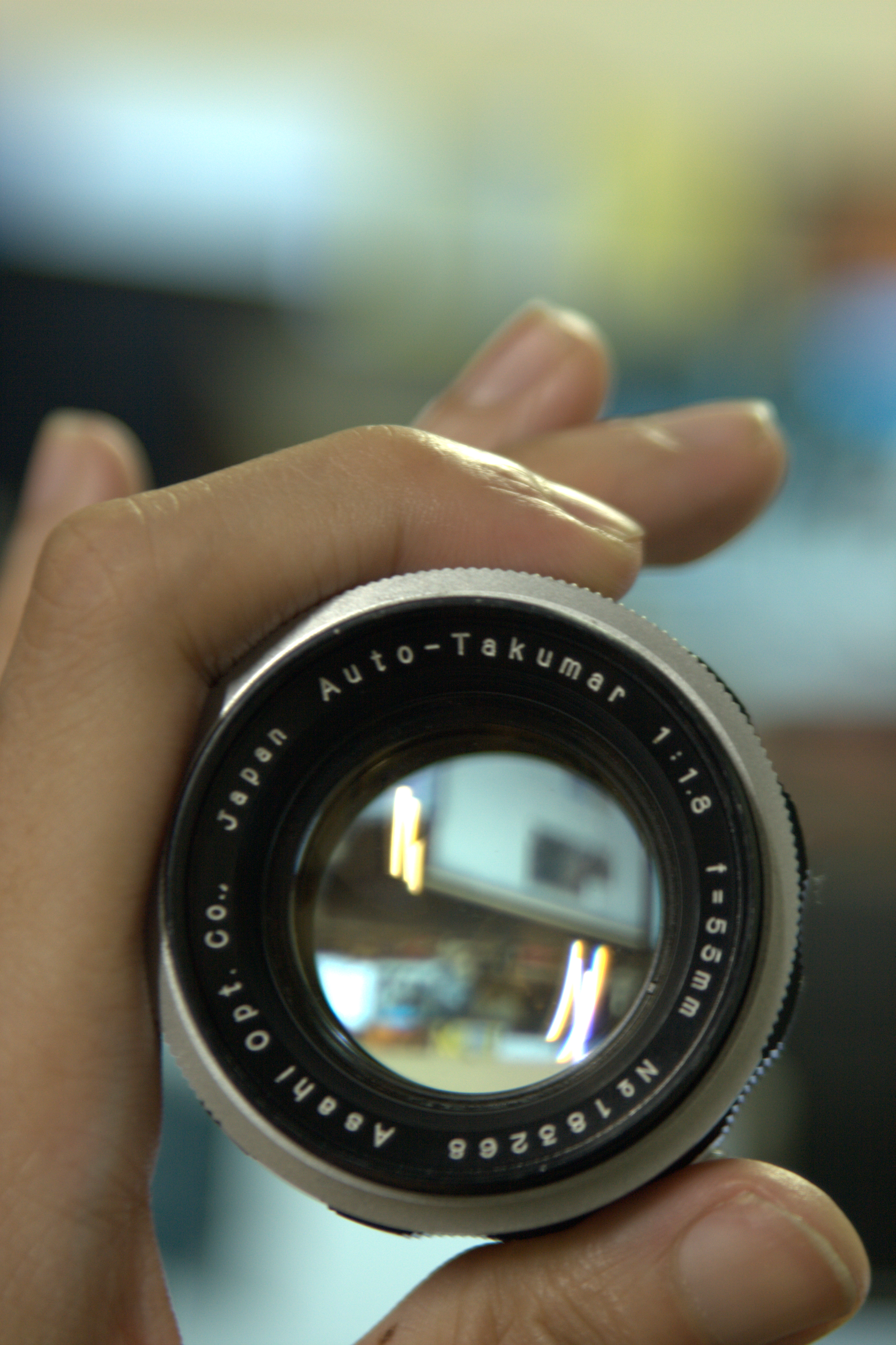 My Auto-Takumar Zebra 55mm F1.8 is here! Just started photography