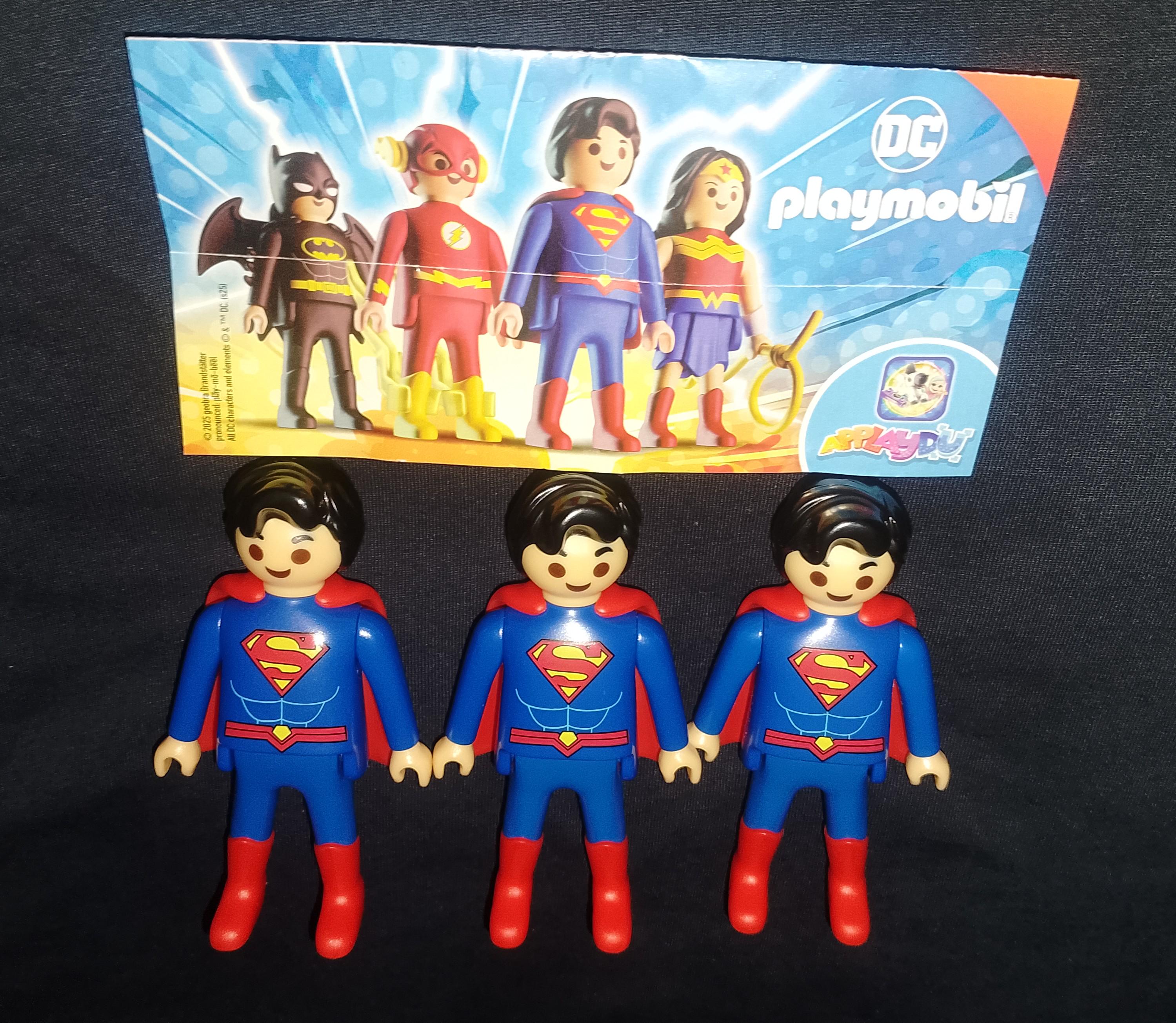 Kinder Surprise Maxi (Playmobil DC)への文句。もう8個も買ったのに