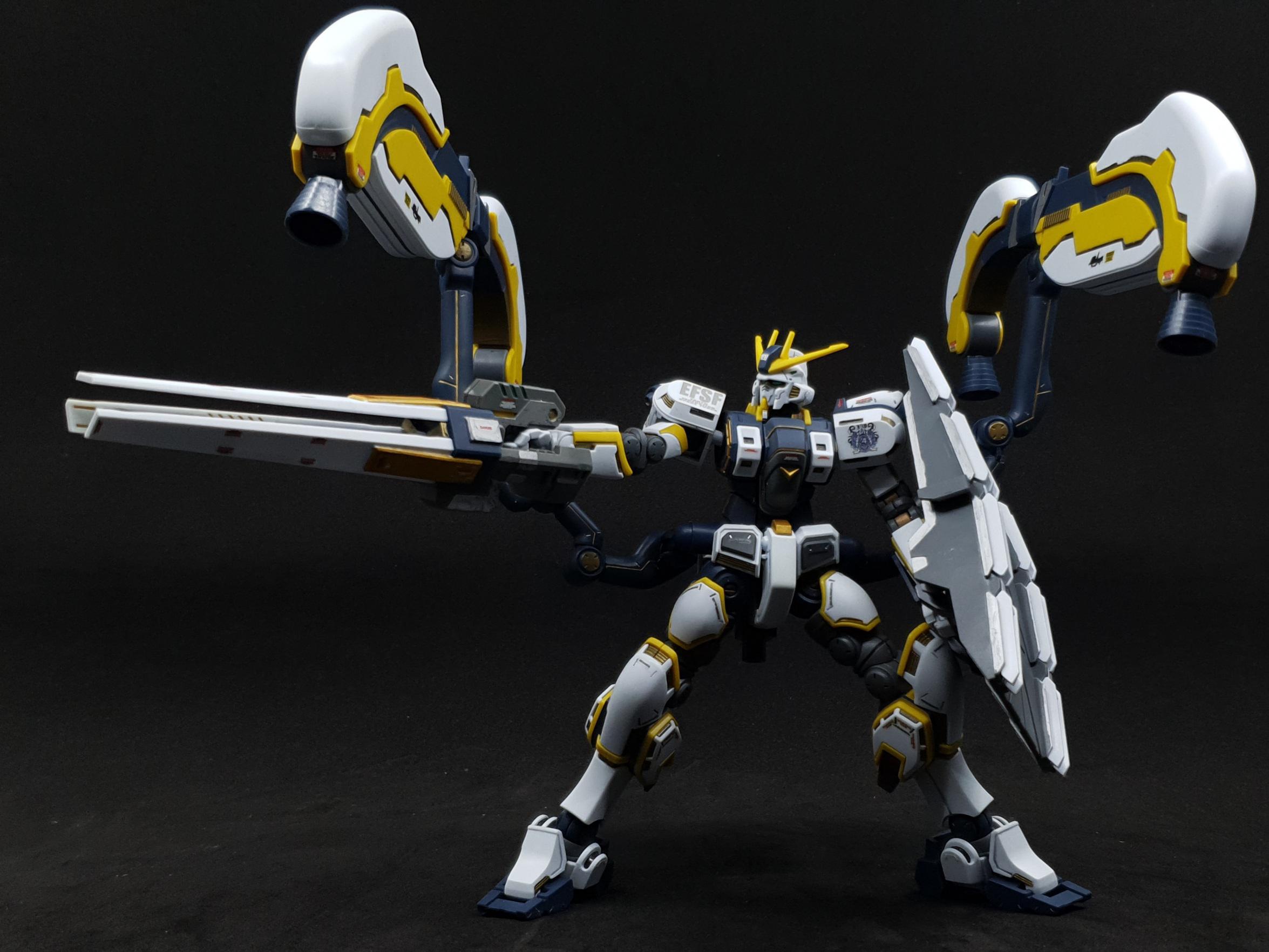 HG Thunderbolt RX-78AL Atlas Gundam Bandit Flower Version. Most