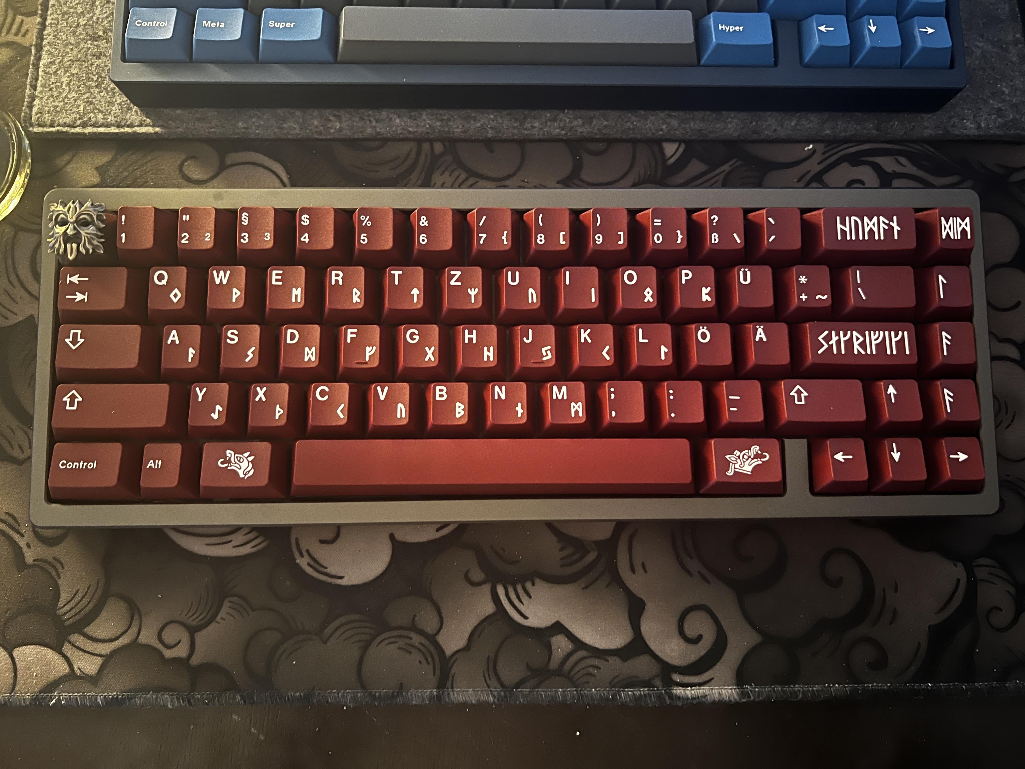 キーボード kalamhaku Imperial Red キーボード kalamhaku Imperial