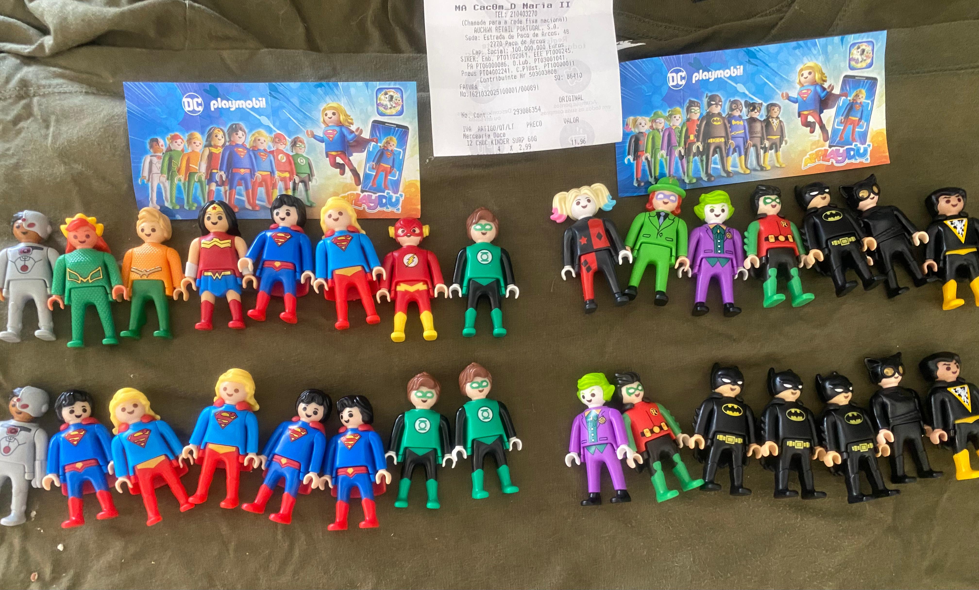 Kinder Surprise Maxi (Playmobil DC)への文句。もう8個も買ったのに