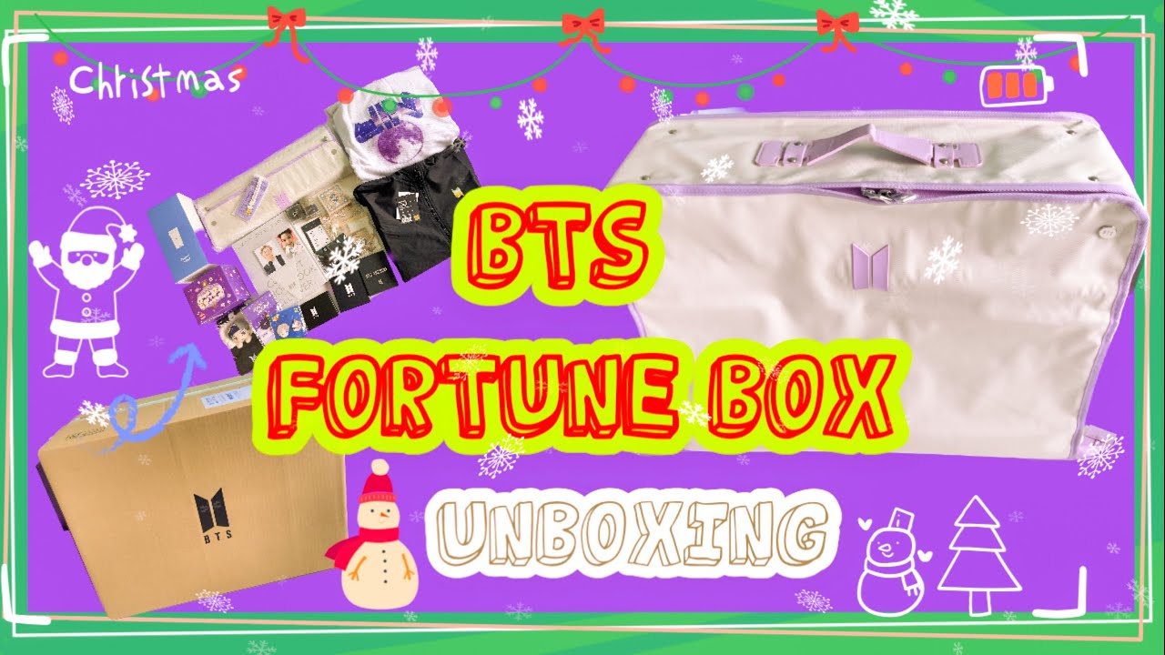 BTS/UNBOXING】Fortune Box 2022 開封 💜 JAPAN OFFICIAL SHOP