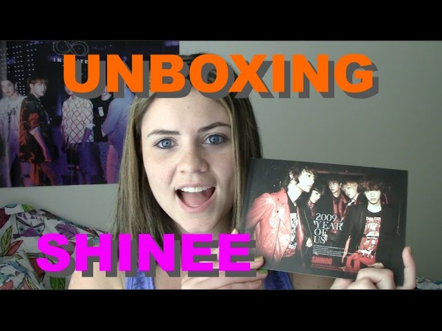 UNBOXING] SHINee 2009, Year Of Us - YouTube