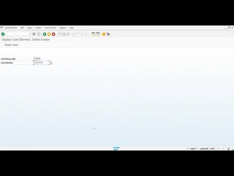 Product Cost Controlling (CO-PC) in SAP - Chapter 2.1.1: Cost