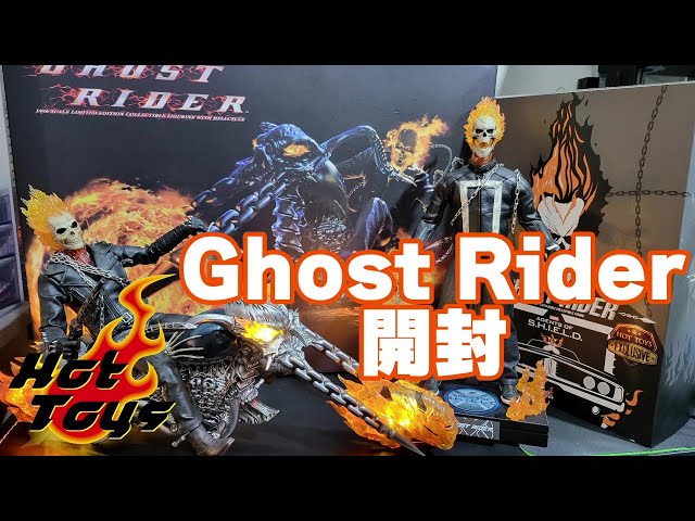 Hot Toys Ghost Rider 開封＋おまけでロビー・レイエス版ゴースト