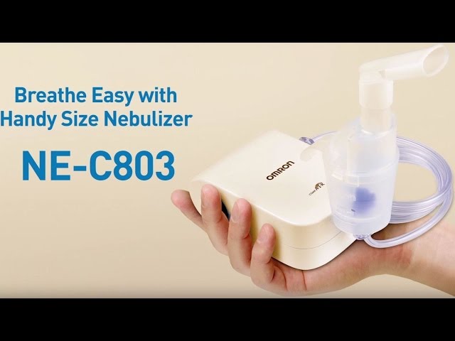 OMRON Compressor Nebulizer NE-C803 - YouTube