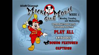 Walt Disney Treasures: The Mickey Mouse Club: Week One Disc One