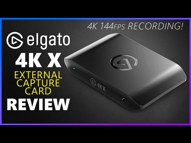 Elgato 4K X Review - Amazing External Capture Card - YouTube