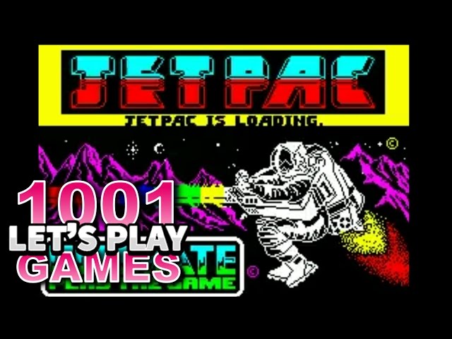 Jetpac (ZX Spectrum) - Let's Play 1001 Games - Episode 184 - YouTube