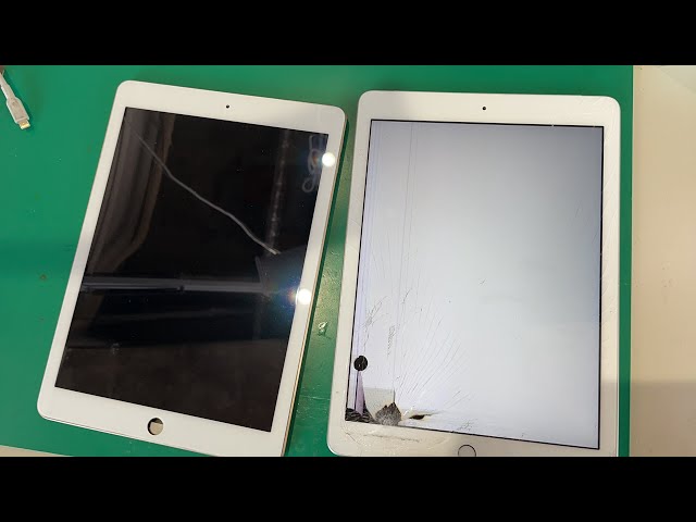 ジャンク端末から】iPad 6 2018 A1954 Cellular 液晶画面割れ交換修理