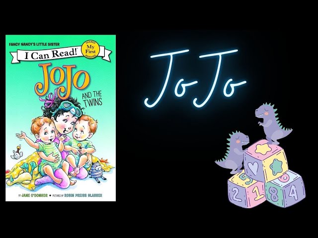 I Can Read JoJo And The Twins Book Read Aloud For Children - YouTube