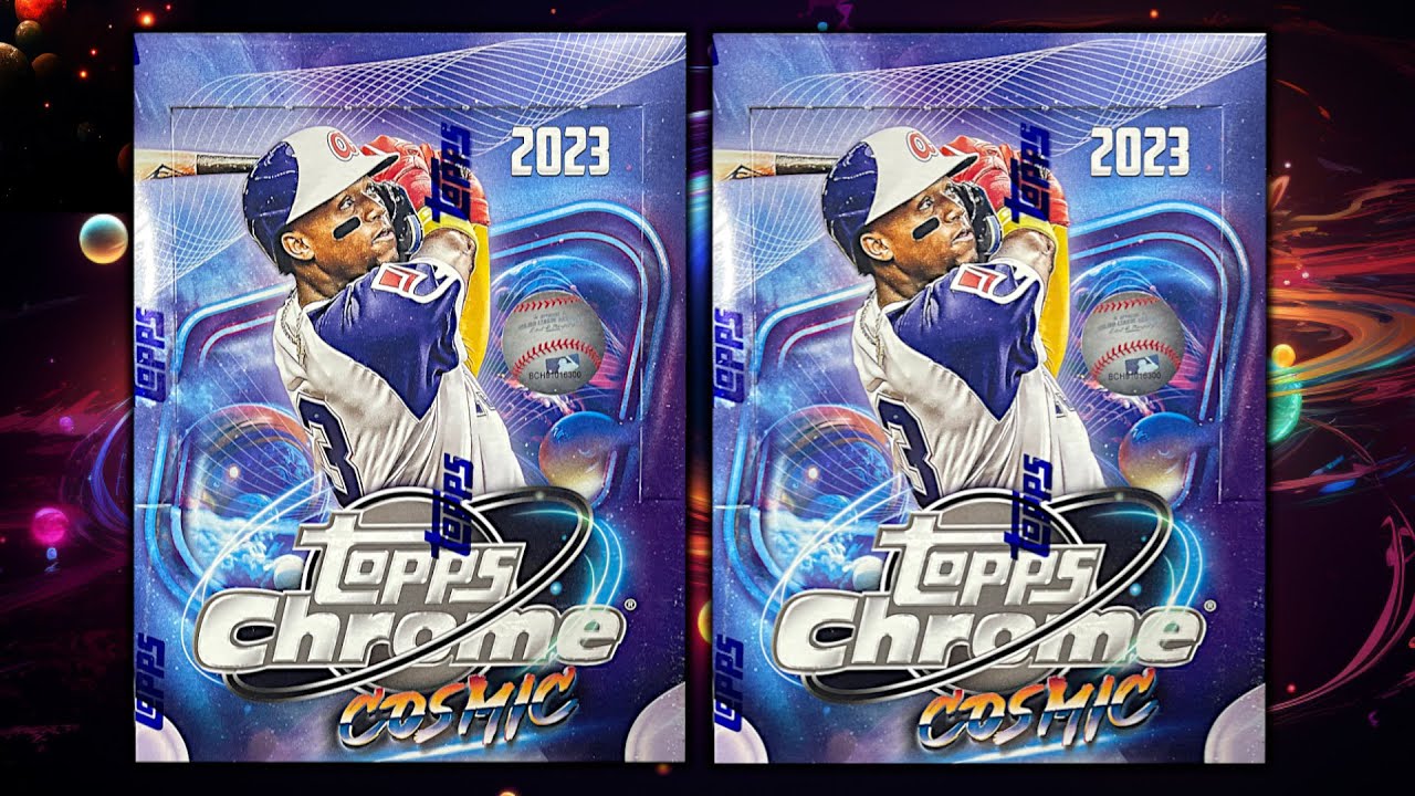 NEW RELEASE EXCLUSIVE ~2023 Topps Chrome COSMIC Baseball Cards Box