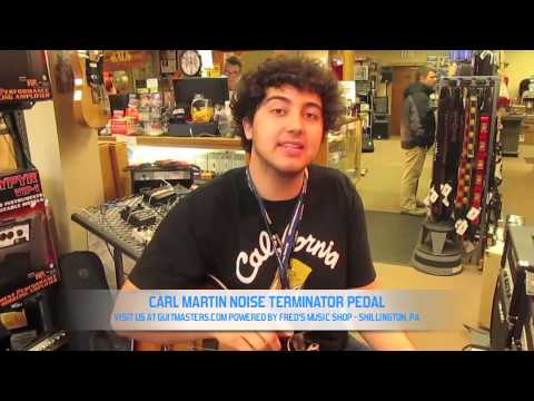 DEMO OF THE CARL MARTIN NOISE TERMINATOR PEDAL - YouTube