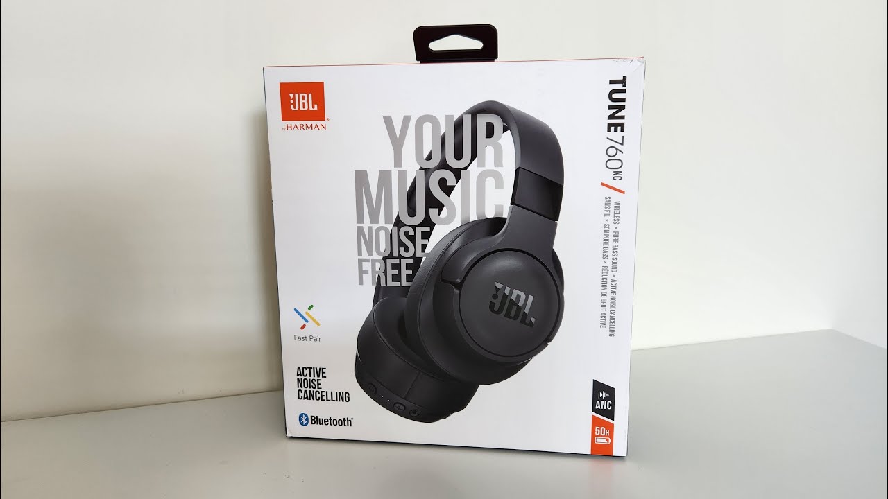 JBL Tune 760NC Unboxing - YouTube
