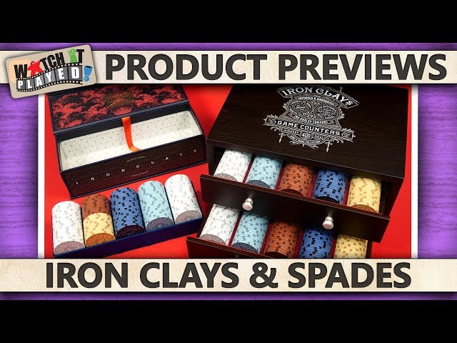 Product Preview - Iron Clays & Spades - YouTube