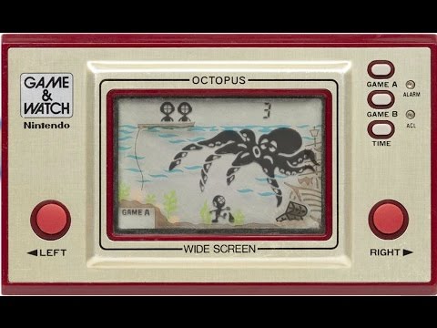 Game&Watch 🐙 Octopus 🐙 Retro Game - YouTube