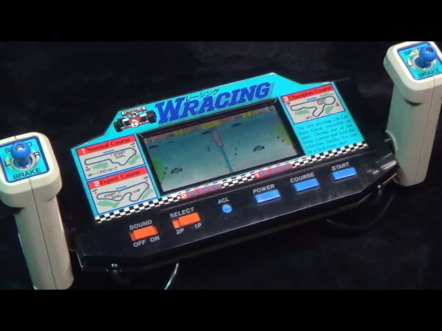レトロ 電子ゲーム】バンダイ Wレーシング ダブルレーシング スロット