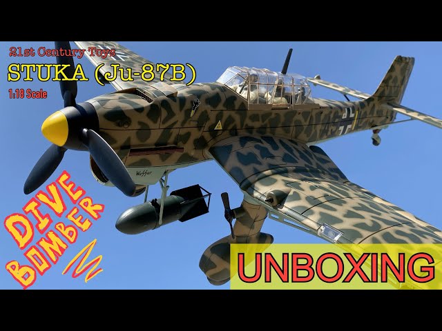 1:18 STUKA (Dive Bomber) UNBOXING by 21st Century Toys - YouTube