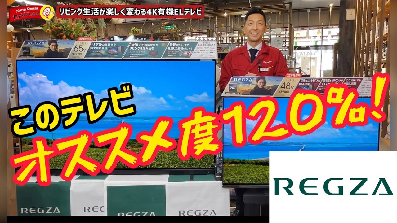 テレビ解説！めっちゃイイ！120%の自信でお届けする有機ELテレビ
