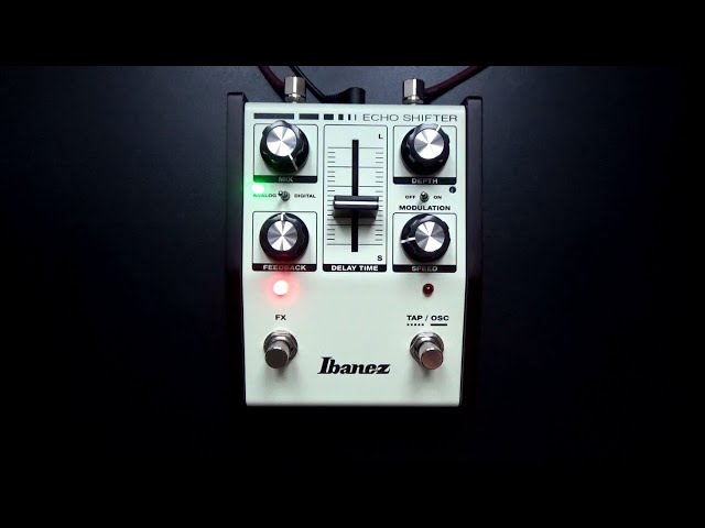 Ibanez Echo Shifter ES3 - Analog setting - YouTube