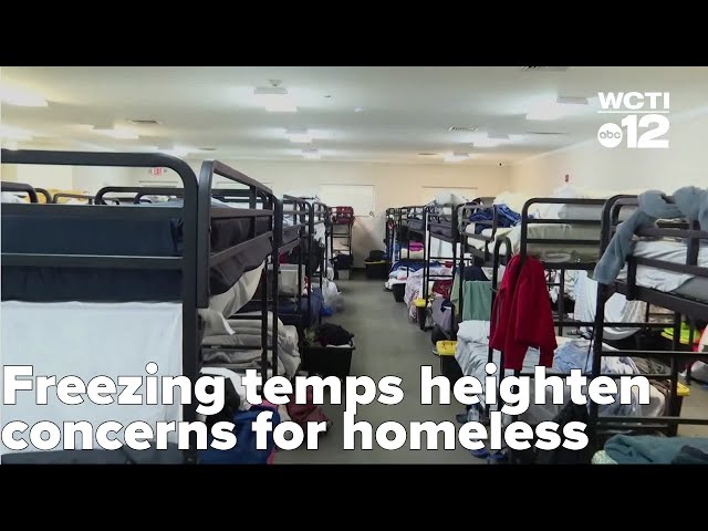 Freezing temps heighten concerns for Pitt County's homeless with