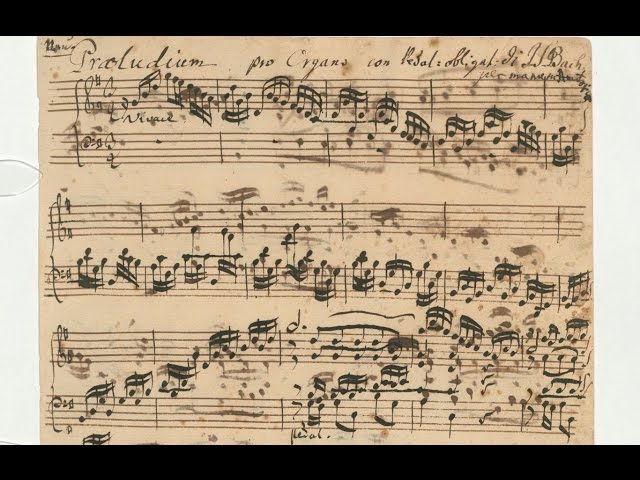 Orgel】 J.S.Bach：Präludium und Fuge G-Dur BWV 541 mit dem