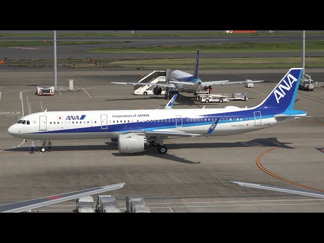 ANA All Nippon Airways 1st Airbus A321neo JA131A [HND/RJTT] 羽田