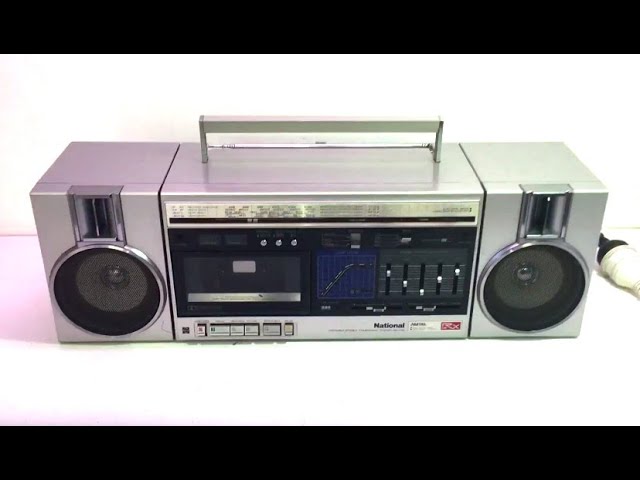 NATIONAL RX-C46F 4 Band Radio Cassette Boombox - YouTube
