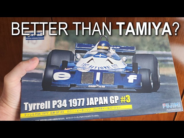 More Detail Than Tamiya? Unbox Review, Fujimi Tyrrell P34 F1 kit
