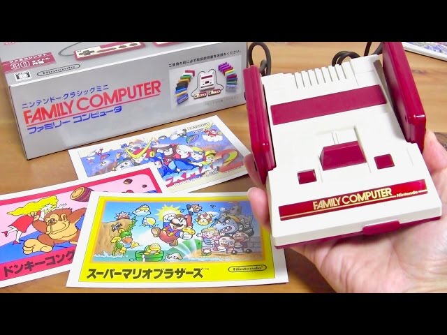 Nintendo Classic Mini Family Computer Palm-sized mini Famicom