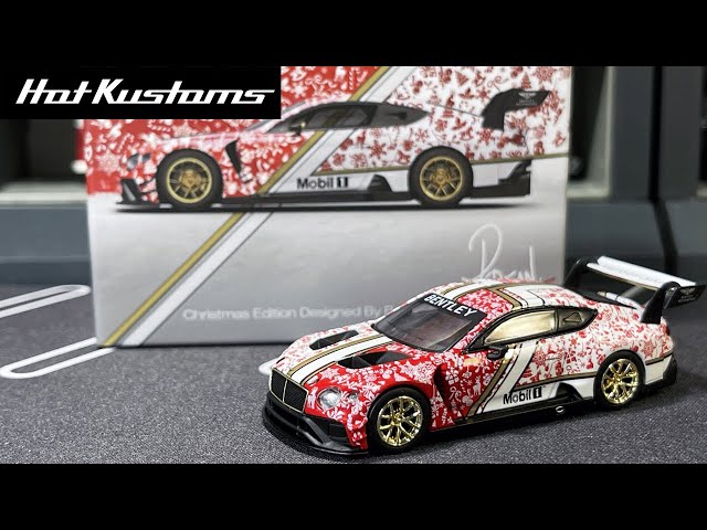NEW MINI GT Merry Christmas Bentley Continental GT3 - YouTube