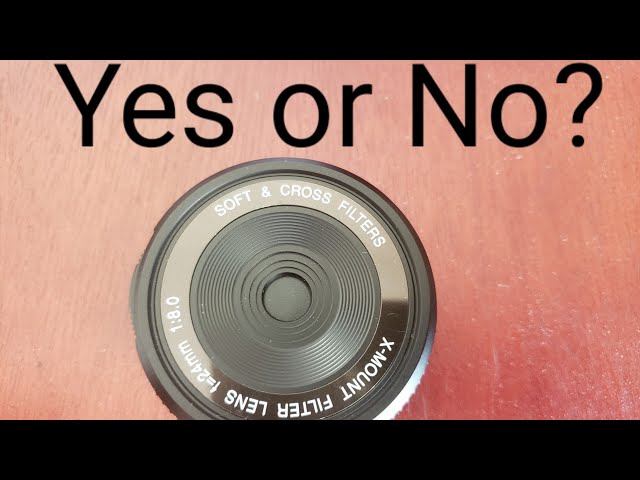 Fuji 24mm f8 Review - Fujifilm XM-FL 24mm f8 filter lens. - YouTube