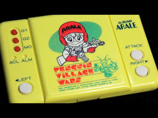 レトロ 電子ゲーム】ポピー Dr.スランプ アラレちゃん ペンギン村