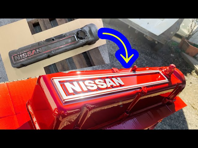 L型エンジンのヘッドカバーをビカビカに✨タペットカバー - YouTube