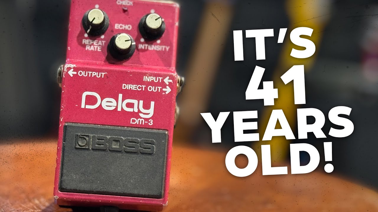 BOSS DM-3! ITS 41 YEARS OLD! - YouTube