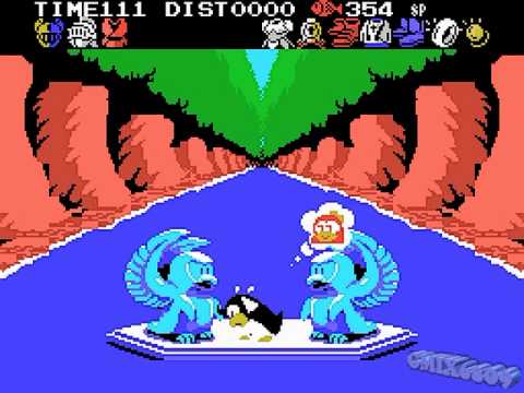 MSX Penguin Adventure Long play / 夢大陸アドベンチャー - YouTube