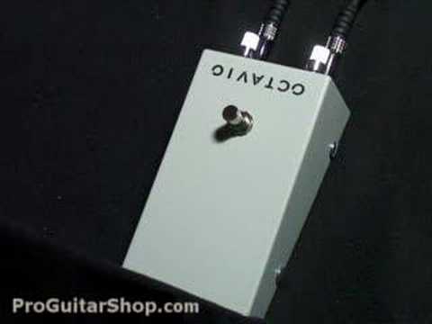 Dunlop Jimi Hendrix Octavio Octave Fuzz Pedal - YouTube