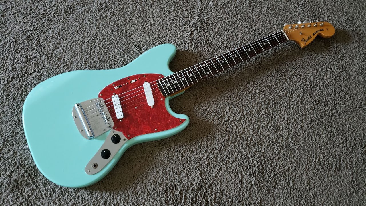 1993 Fender Mustang MG69 Made In Japan {NIRVANA} Kurt Cobain