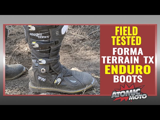 Forma Terrain TX Enduro Boots - Field Tested - YouTube