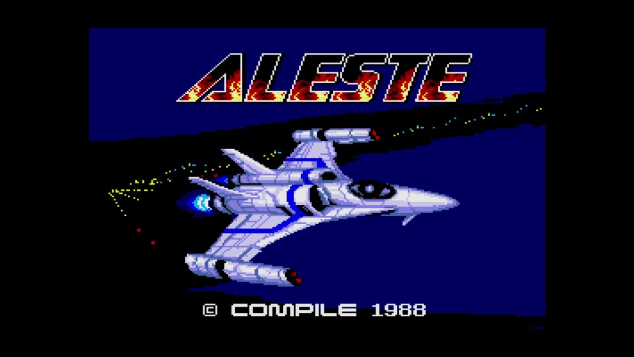 Aleste (アレスタ). [MSX2 - Compile, CP Communications]. (1988